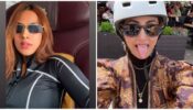 Nia Sharma and Hina Khan want to travel and explore new places, see snaps
