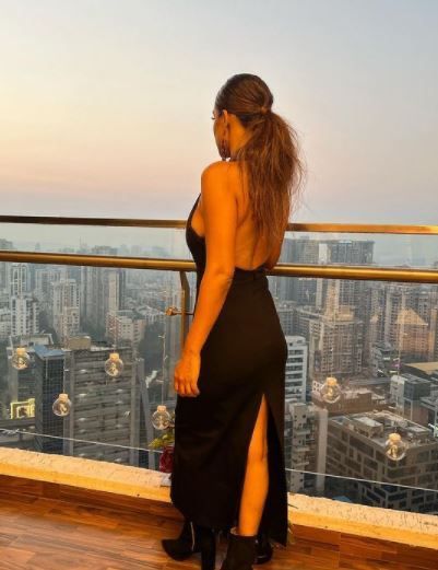 Nia Sharma Raises Temperature In A Backless Dress - 0