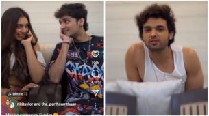 Niti Taylor says, “Ae Kya Main Bolu…”, Parth Samthaan says ‘bolo zubaan kesari’ in Ajay Devgn style