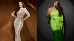 Nora Fatehi and Sonakshi Sinha burn hearts with oomph quotient, are you in love?