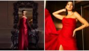 Nora Fatehi Or Kangana Ranaut: Which Diva Stole Your Heart In Red Strapless Gown?