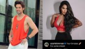 Parth Samthaan looks sprightly in orange tank top and shorts; Best Friend Scarlett Rose has something to say