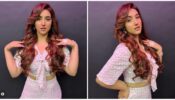 Popular Instagram diva Ashnoor Kaur turns into a retro queen in polka dot outfit