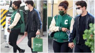 Priyanka Chopra Took The Varsity Jacket Trend To Another Level