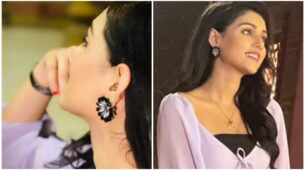 RadhaKrishn fame Mallika Singh flaunts gorgeous jhumka earrings, netizens in love