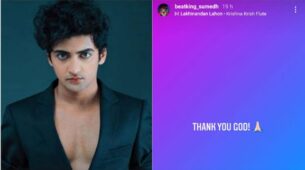 RadhaKrishn fame Sumedh Mudgalkar shares divine post, fans curious