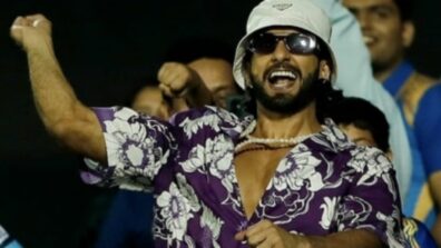 Ranveer Singh’s Crazy Excitement and Expressions During MI Vs GT IPL Match