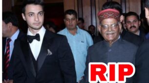 RIP: Aayush Sharma’s grandfather Pandit Sukh Ram Sharma passes away