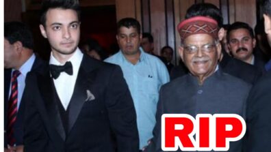 RIP: Aayush Sharma’s grandfather Pandit Sukh Ram Sharma passes away