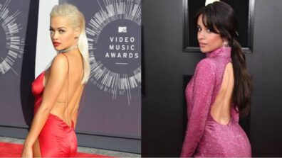 Rita Ora To Camila Cabello: These Backless Dresses Are Fashion Inspos Of All Times