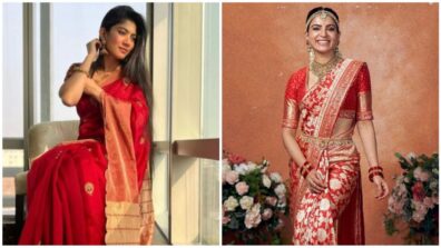 Sai Pallavi And Samantha Ruth Prabhu Both Look Mesmerising In Their Red Sarees, Don’t You Think?