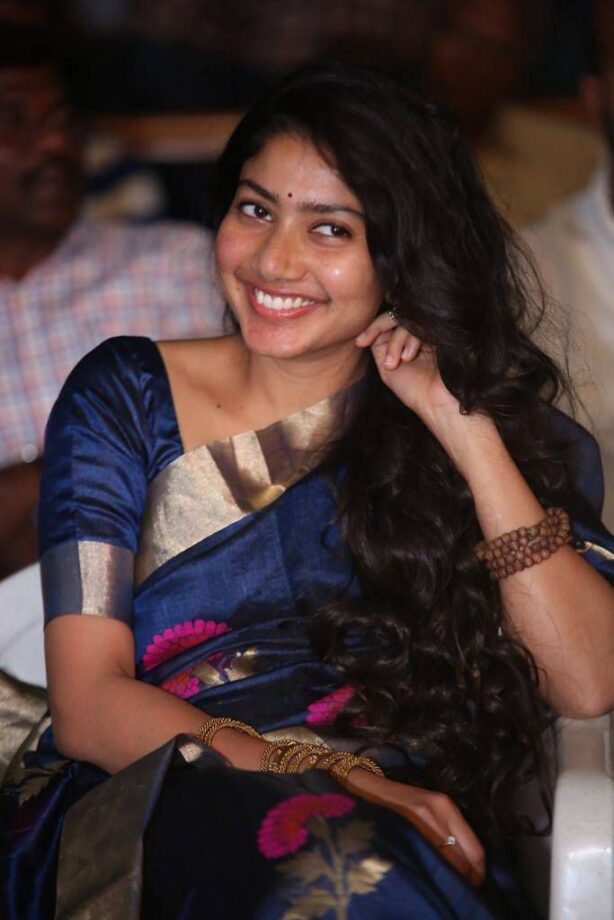 Sai Pallavi In Blue Sarees Or Yellow Sarees, Which One Would You Prefer? - 1