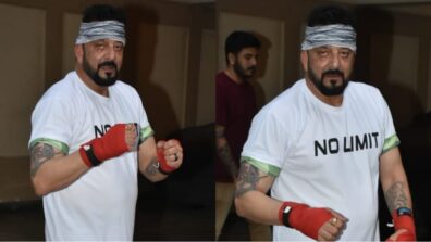 Sanjay Dutt Is A Charmer As He Looks Dapper While Going To Gym