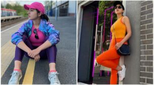 Sara Ali Khan spotted donning ‘picture perfect’ neon colours, enjoys delicious exotic meal to celebrate