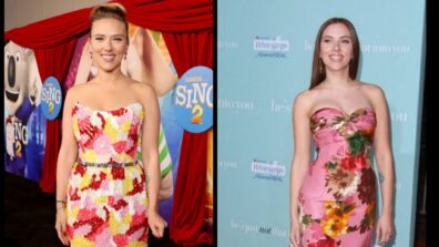 Scarlett Johansson Shows Us The Essence Of Floral Dresses In These Clothes