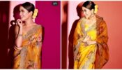 Shivangi Joshi looks golden dream in this classic embellished saree, see pics