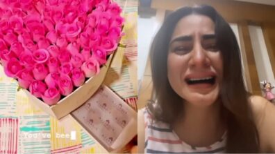 Shraddha Arya in tears as husband Rahul Nagal sends six-months anniversary card, watch