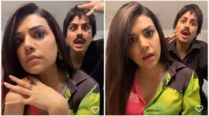 Shraddha Arya is the new ‘man’ in Anjum Fakih’s life, see funny vanity van video