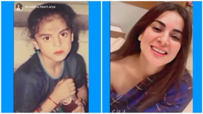 Shraddha Arya shares unique transformation moment from childhood, netizens melt in awe