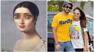 Shraddha Arya turns goofy at shoot, Dheeraj Dhoopar says ‘in the middle of my chaos, there was you’