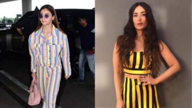 From Alia Bhatt To Kareena Kapoor, Here Are Some Celebrity-Approved Ways To Wear Striped Co-ord Sets