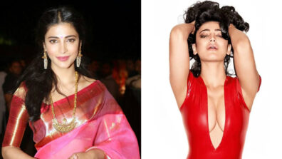 Shruti Haasan Raises The Temperature Bar In These Flamy Red Outfits