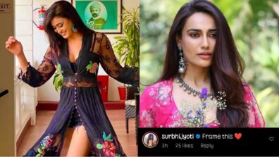 Shweta Tiwari sets internet on fire in slit bold outfit, Surbhi Jyoti says, ‘frame this’