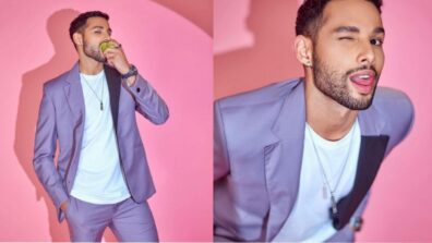 Siddhant Chaturvedi Looks Stunning In His Purple Ensembles