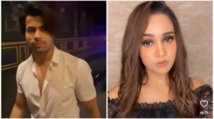 Siddharth Nigam attempts to play ‘bowling’, Ashi Singh says ‘stop, drop, roll…’