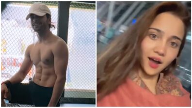 Siddharth Nigam flaunts shirtless swag like pro, Ashi Singh is pleasantly ‘surprised’