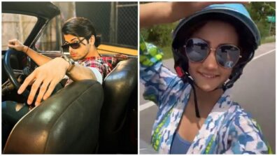 Siddharth Nigam sets off for a ride in his car, Ashi Singh gets ready for a wild trip