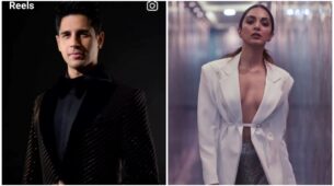 Sidharth Malhotra looks dapper in black suit, rumoured GF Kiara Advani rocks ‘no bra’ sensuous style