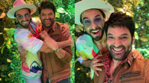 So much energy on set: Ranveer Singh and Kapil Sharma chill together on sets, moment goes viral