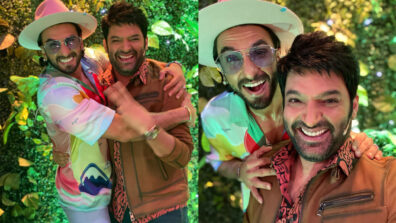 So much energy on set: Ranveer Singh and Kapil Sharma chill together on sets, moment goes viral