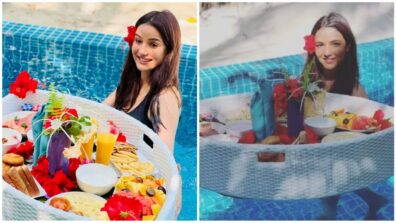 So Stunning: Jasmin Bhasin turns a pool babe in Maldives, watch viral video