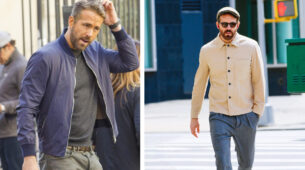 Street Style Fashion Ideas: Ryan Reynolds Is Here To Save Your Day