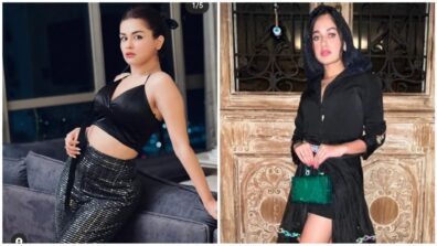 Stunning Beauties: Avneet Kaur looks sassy in her black bralette and pants, Jannat Zubair tune in with a traditional twist