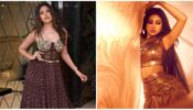 Surbhi Chandna and Mouni Roy rock golden shimmery vibes, are you in love?