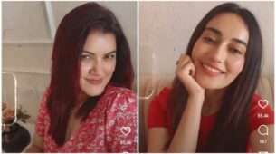 Surbhi Jyoti gives BFF travel goals with this classic moment from the mountains, see