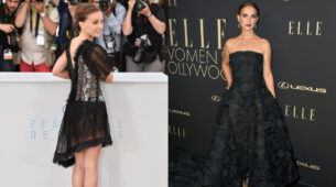 Take A Page From Natalie Portman’s Book And Add Sheer Element To Your Evening Gown