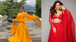 Take Cues From Shraddha Arya And Look Pretty In Kurta Sets