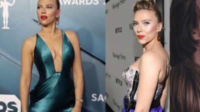 Takes Cues From Scarlett Johansson On How To Style Mini Dresses