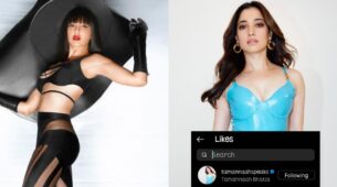 Tamannaah Bhatia in love with Nora Fatehi’s black-bomber look, check
