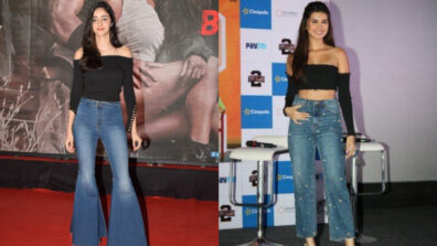 Tara Sutaria Vs Ananya Panday: Whose baggy flared pants look would you recreate?