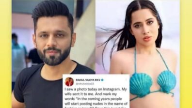 This is so wrong: Urfi Javed lashes out at Rahul Vaidya, slams him for ‘semi-nude’ comment