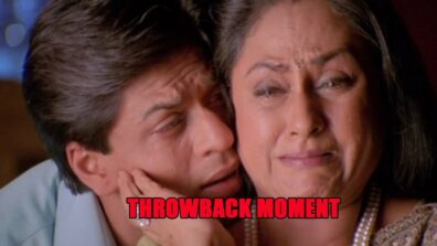 Throwback To When Shah Rukh Khan Made Jaya Bachchan Cry On Sets Of K3G