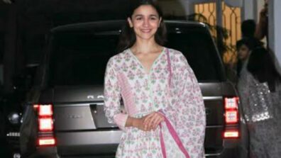 Times Alia Bhatt Proved Floral Kurtas Are Love: See Pics