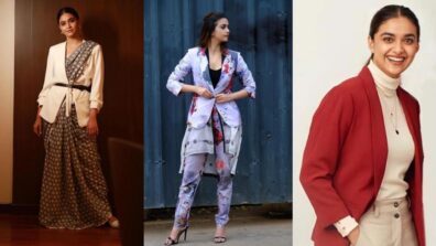 Times When Keerthy Suresh Blew Off Our Minds By Styling These Blazers