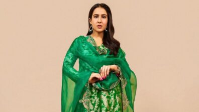 Top 3 Traditional Looks Of Sara Ali Khan In The Shades Of Green