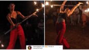 Trending: Kumkum Bhagya actress Sriti Jha plays with fire, BFF Maanvi Gagroo impressed with dangerous stunt